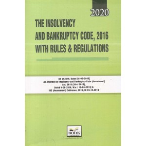 Book Corporation's The Insolvency and Bankruptcy Code, 2016 with Rules & Regulations